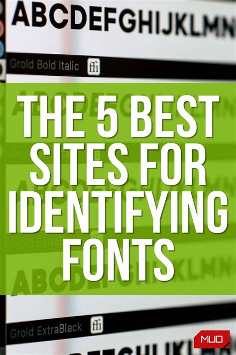 The 5 Best Sites for Identifying Fonts Online .